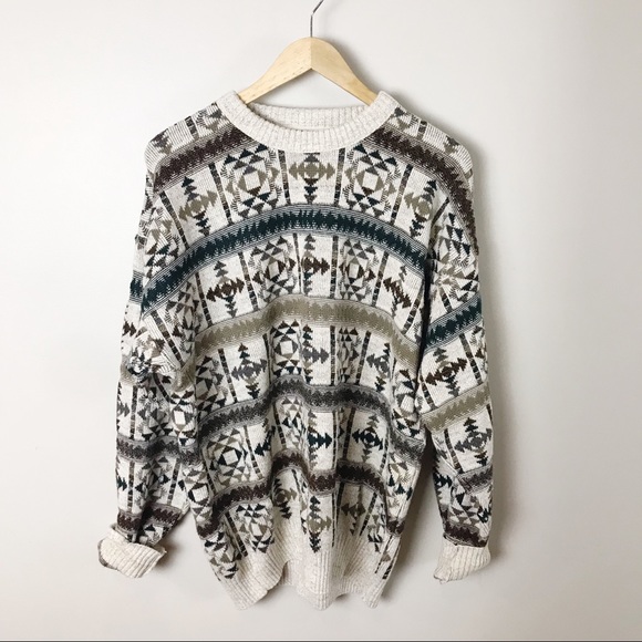 vintage grandpa sweater